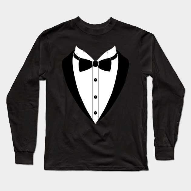 The Tuxedo Long Sleeve T-Shirt by NotoriousMedia